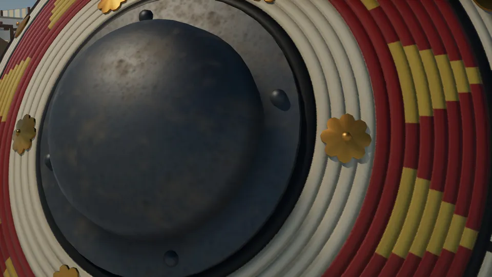 Kalkan shield. Development capture.