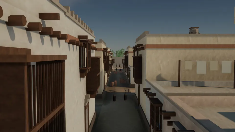 A residential lane